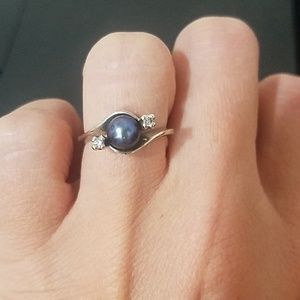 Black Pearl Ring